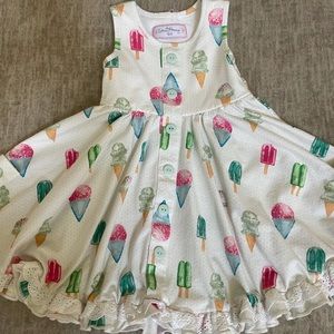 Sweet Honey Ice Cream Dress